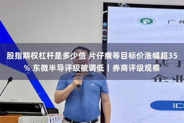 股指期权杠杆是多少倍 片仔癀等目标价涨幅超35% 东微半导评级被调低丨券商评级观察