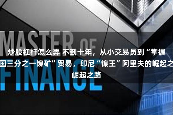 炒股杠杆怎么弄 不到十年，从小交易员到“掌握全国三分之一镍矿”贸易，印尼“镍王”阿里夫的崛起之路